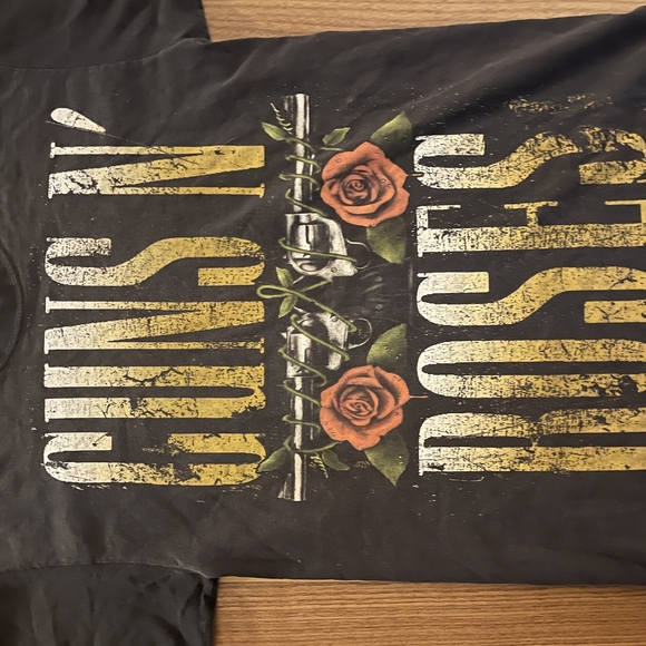 Other - Black Graphic T-Shirt with Band Logo